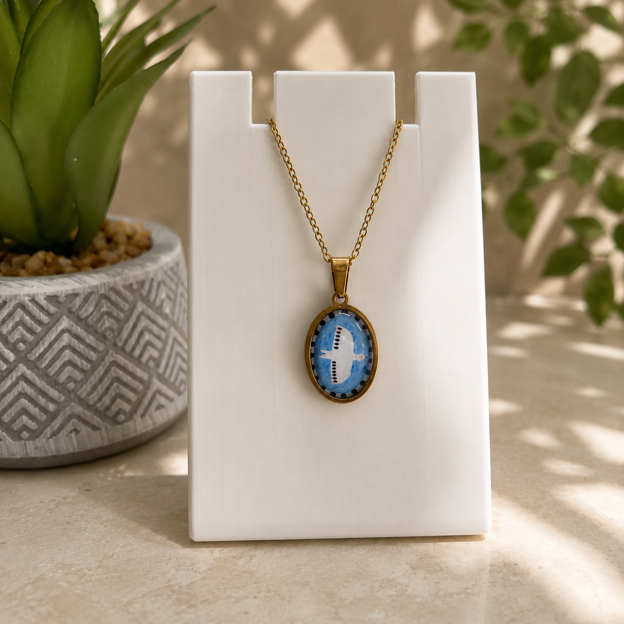 Bloom Bird Boho Golden Chain - 45cms (Anti Tarnish) (Copy).
