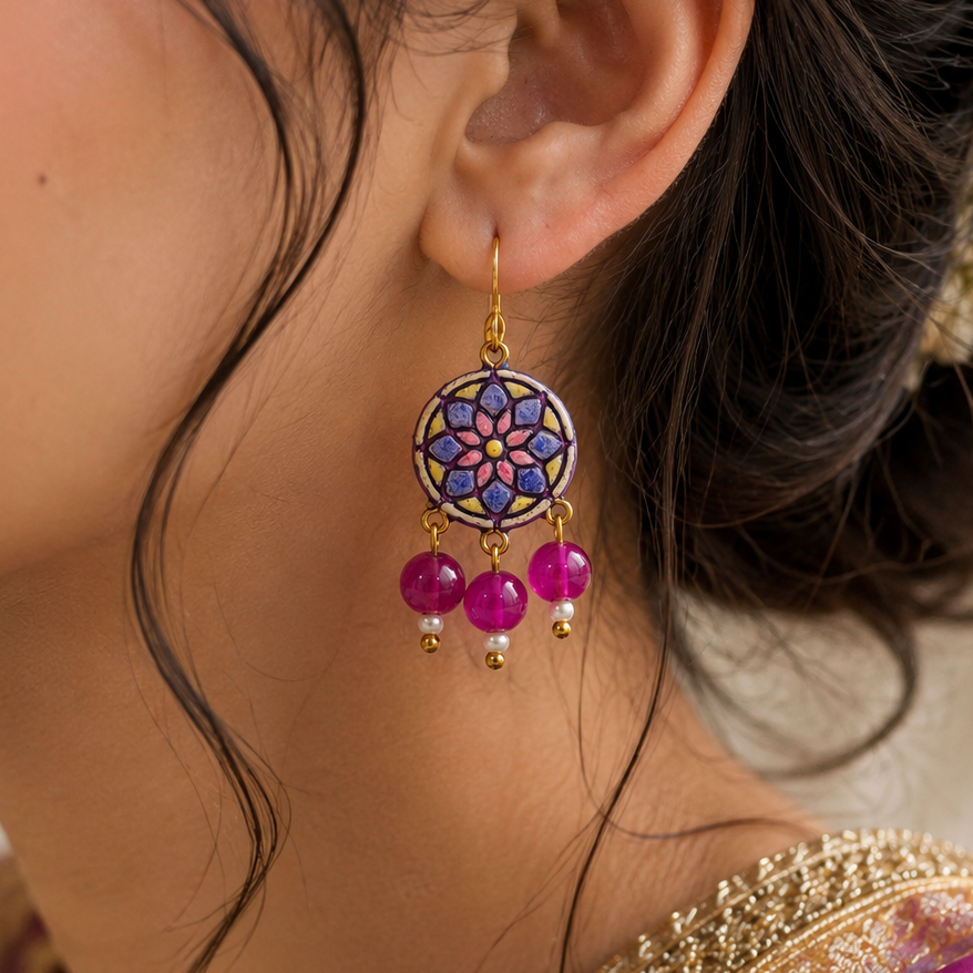 Dream Catcher Inspired Earrings