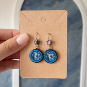 Midnight Ocean Muse Earrings