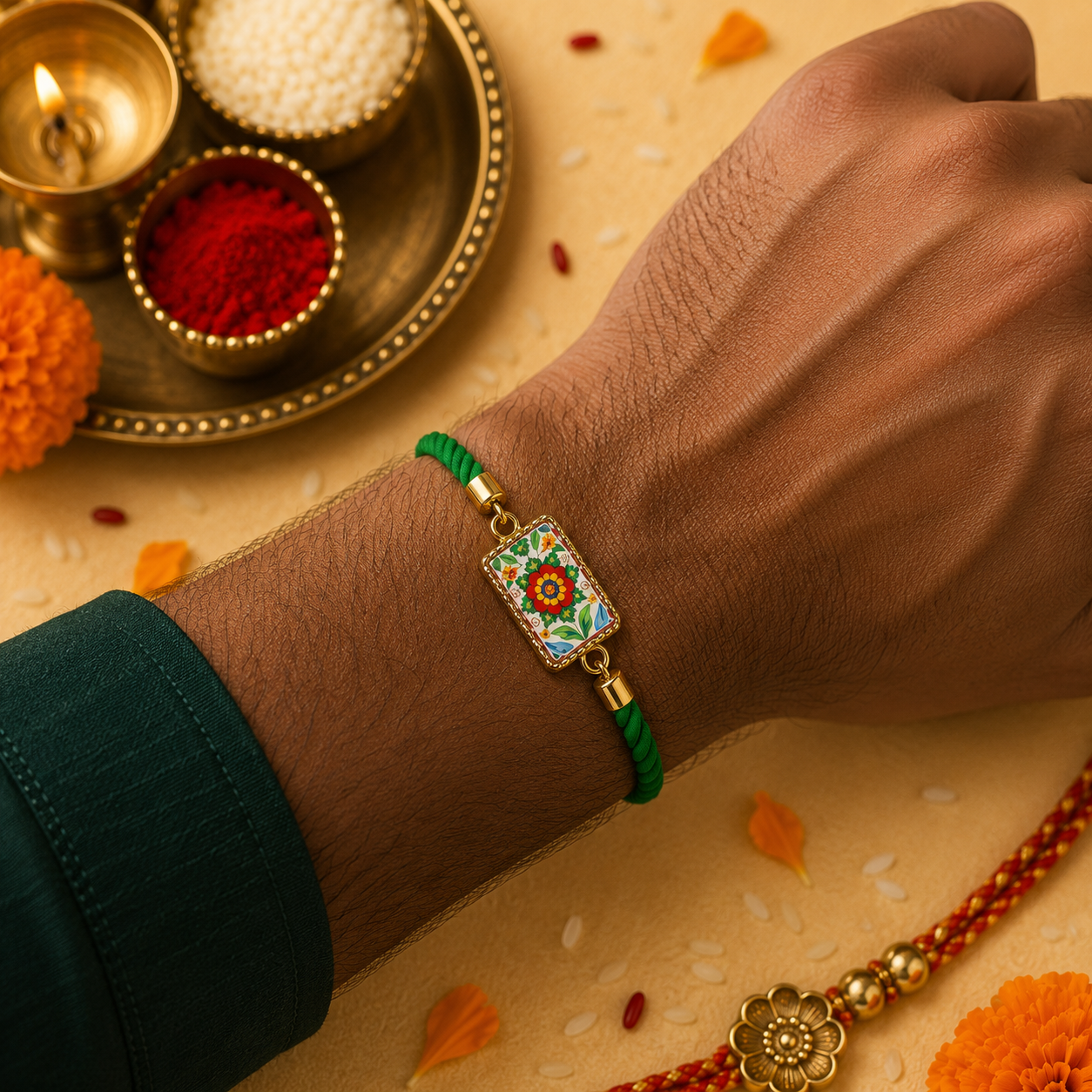 Phool Rakhi 🌿🌼✨for Raksha Bandhan