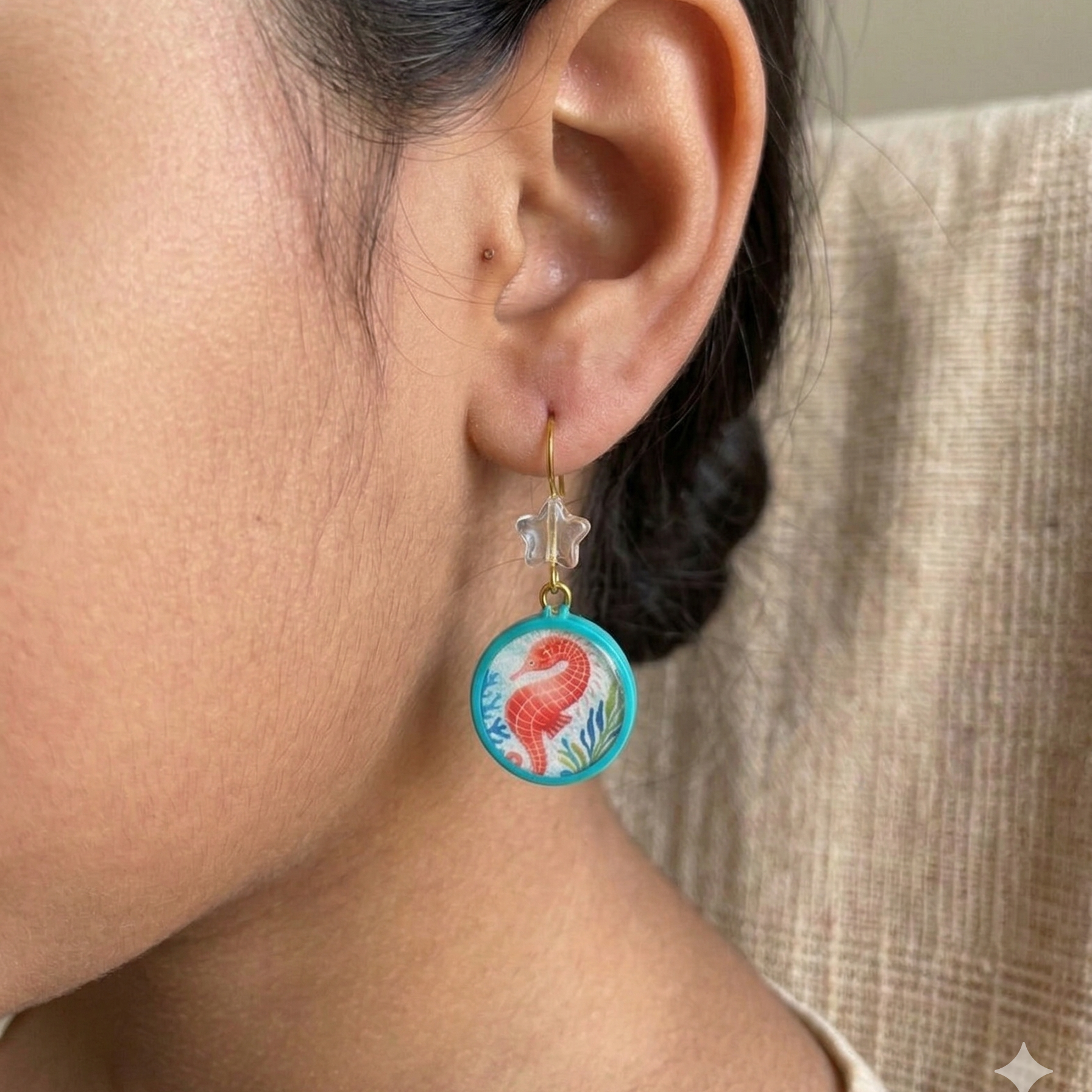 Seahorse Tide Earrings