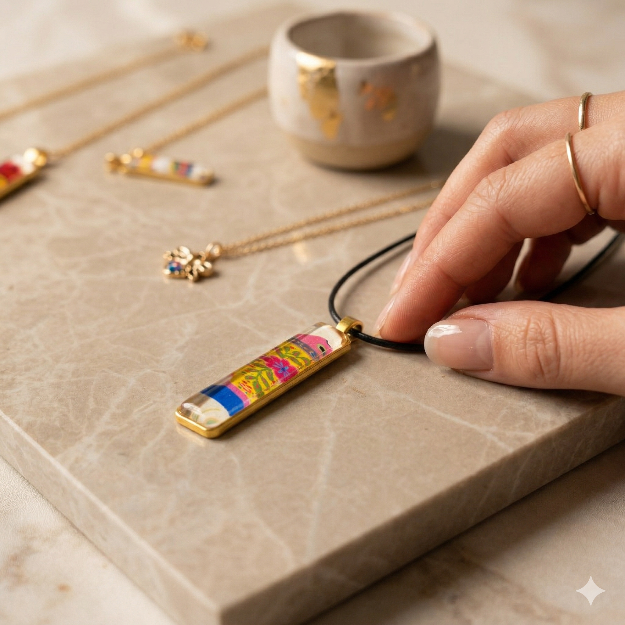 Quirky Fish Unisex Pendant Necklace