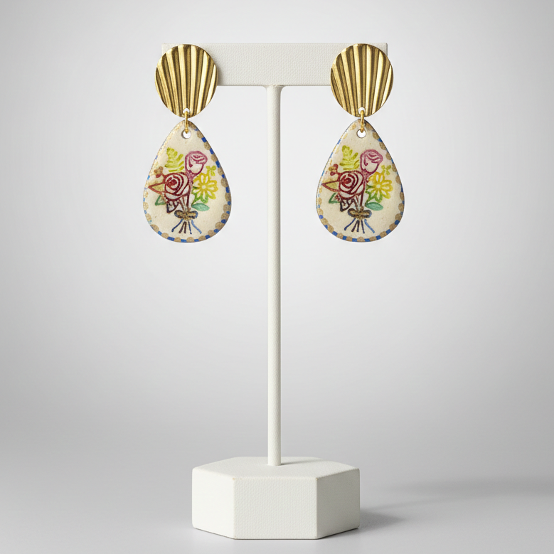 Garden Poem Drops - Quirky Jewellery