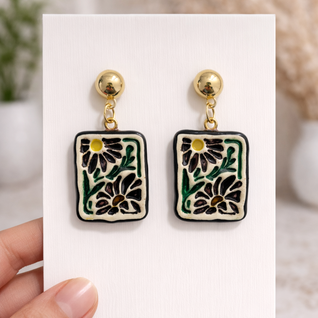 Daisy Garden Earrings - Quirky Jewellery