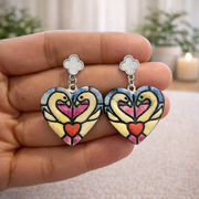 Forever Pair Heart Earrings - Quirky Jewellery