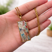 Wild Forest Golden Unisex Long Neck chain - Quirky Jewellery