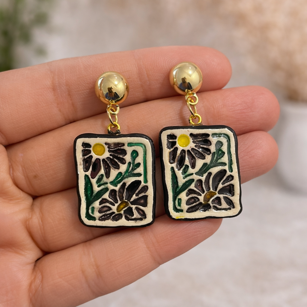 Daisy Garden Earrings - Quirky Jewellery