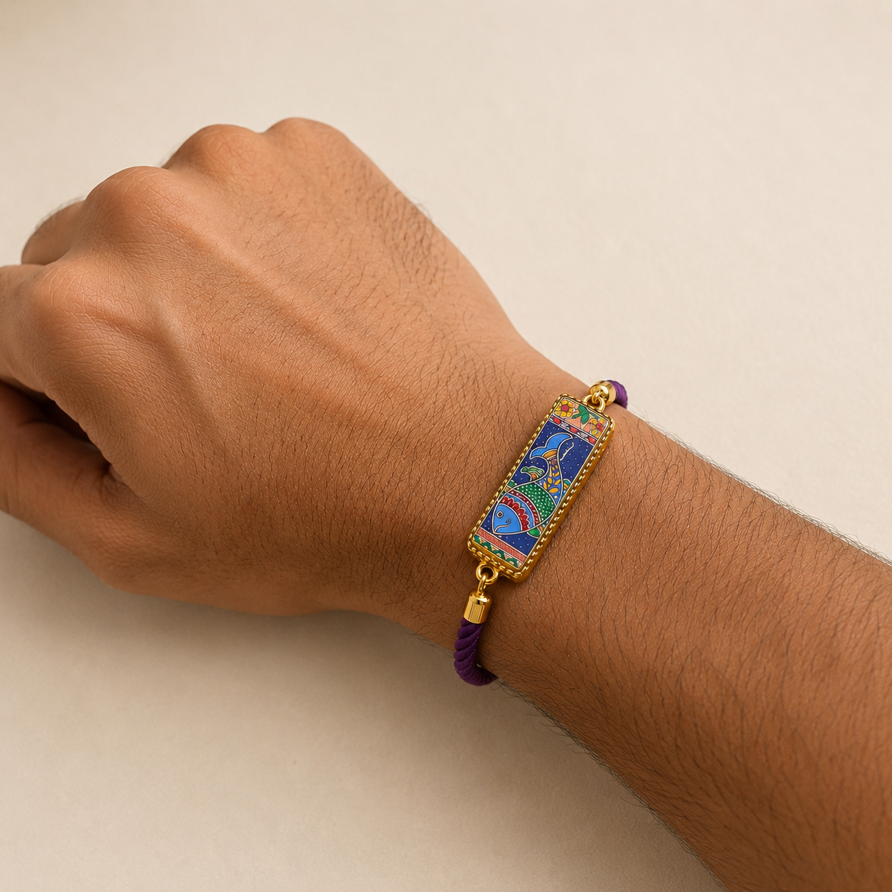Traditional Fish Design Rakhi for Raksha Bandhan.
