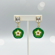 Green Meadow Blooms - Quirky Jewellery