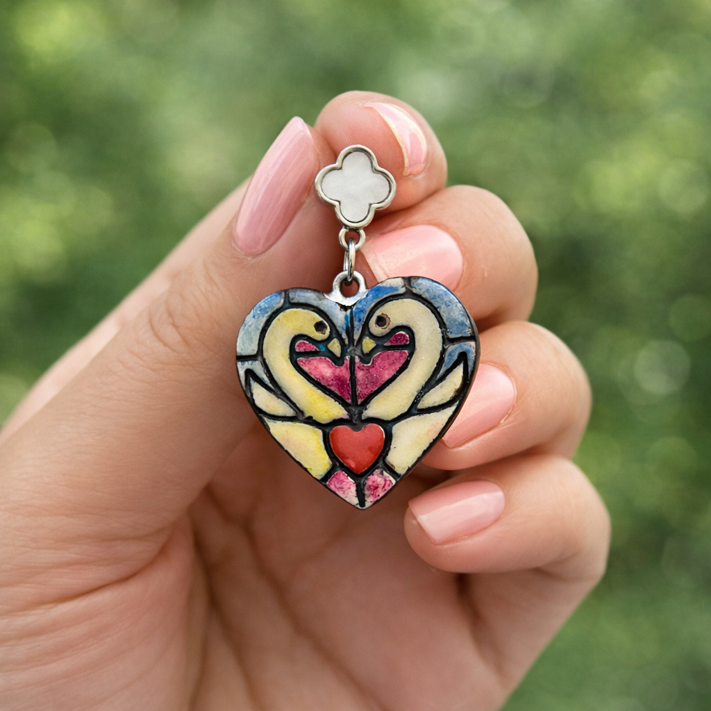 Forever Pair Heart Earrings - Quirky Jewellery