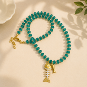 Ocean Catch Charm Necklace