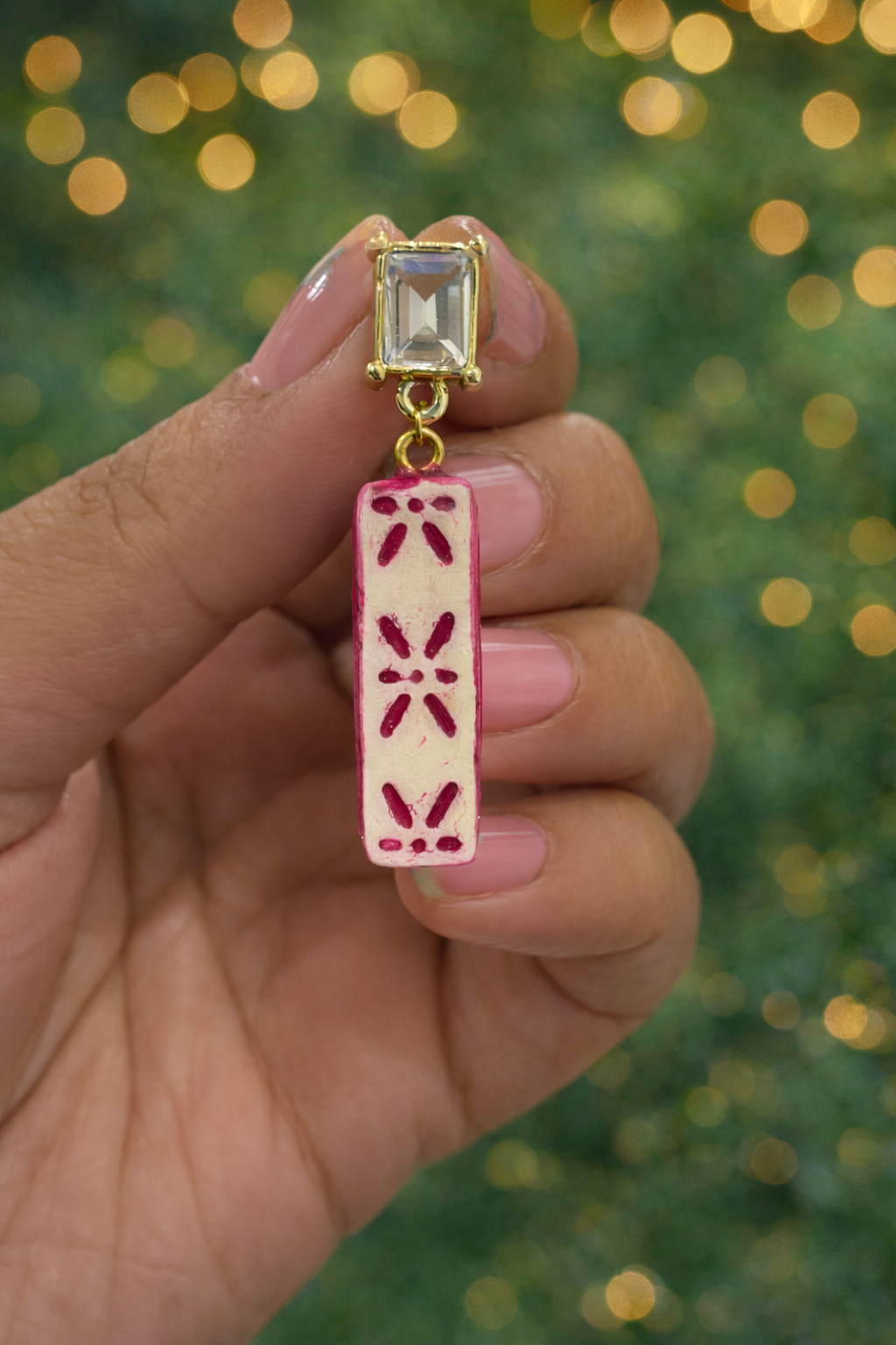 Classic Fabric Inspired Earrings - Quirky Jewellery