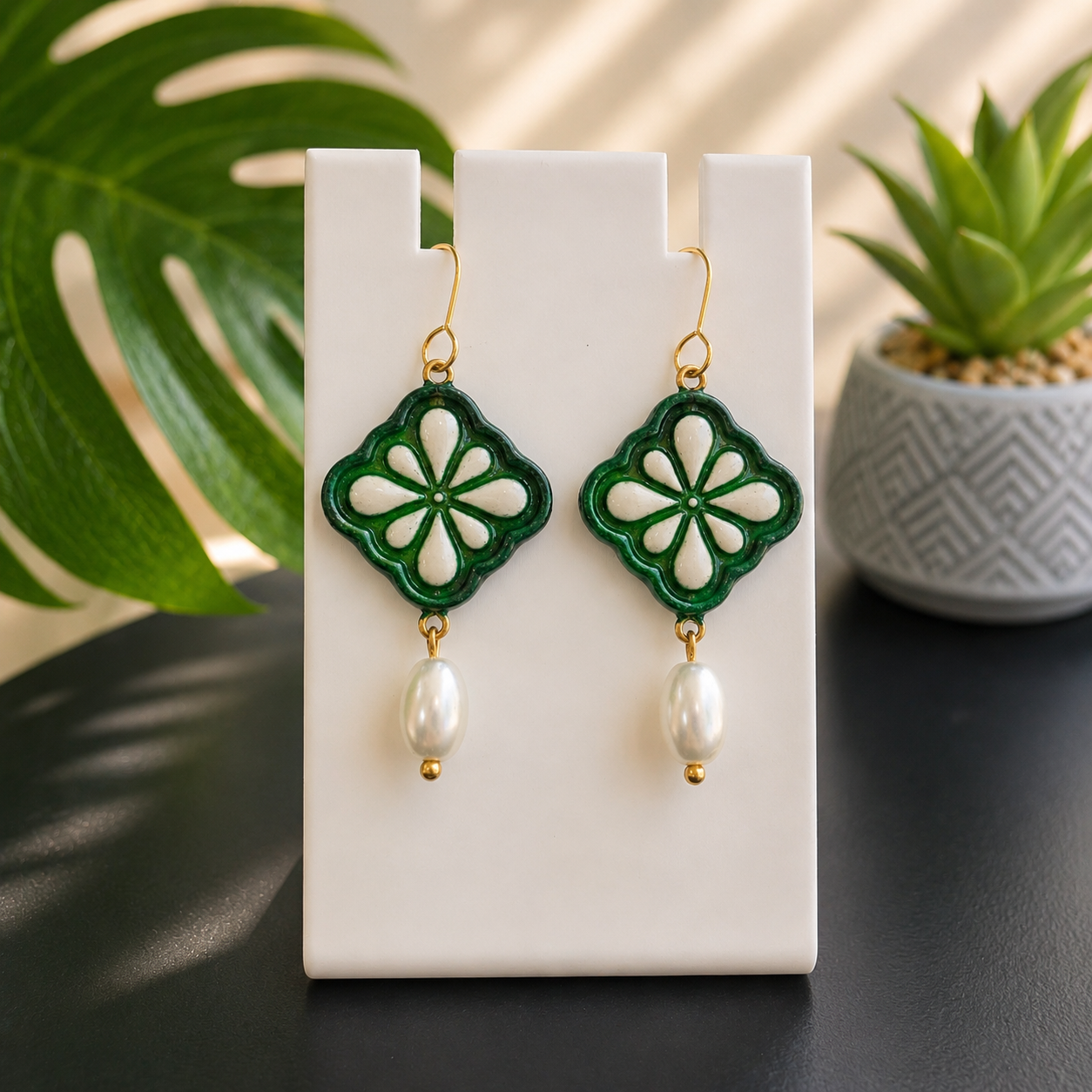 Emerald Blossom Drops