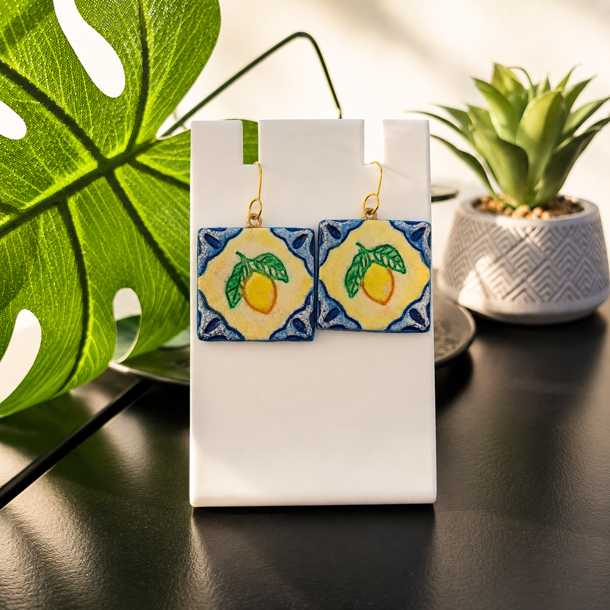 Mediterranean Mosaic Earrings