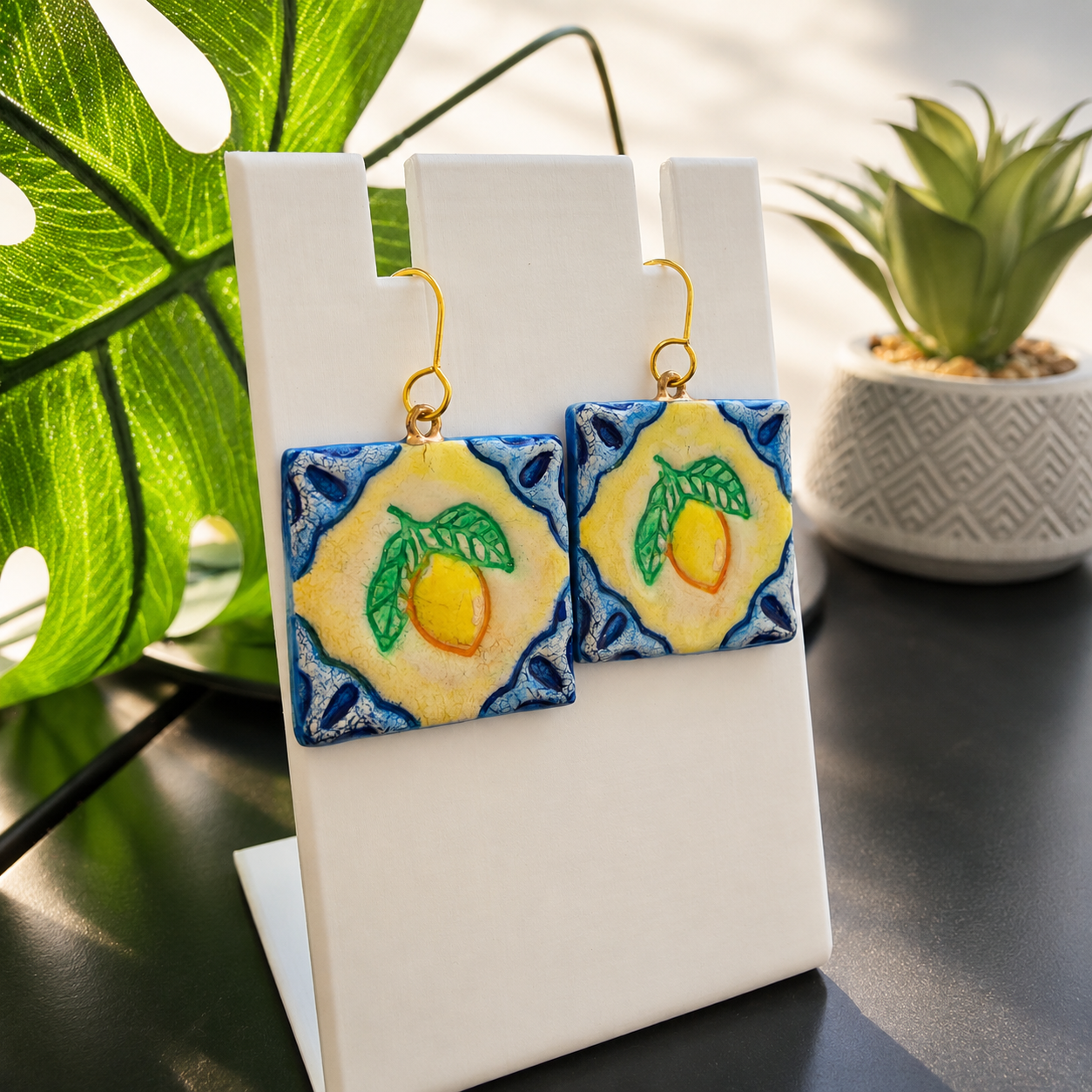 Mediterranean Mosaic Earrings