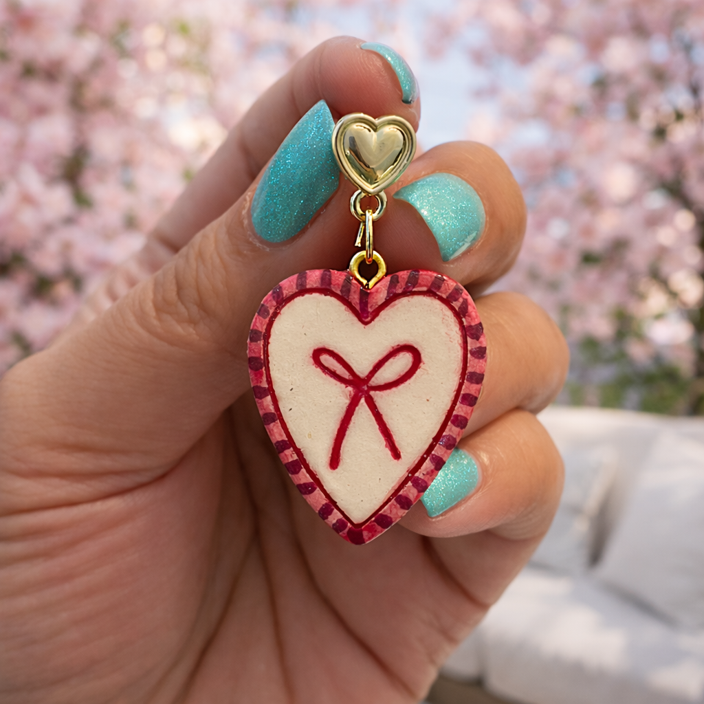 Tied with Love Earrings - Quirky Jewellery