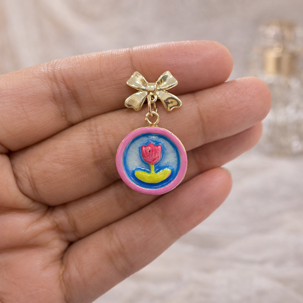 Tulip Forever Drop Earrings - Quirky Jewellery