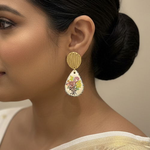 Garden Poem Drops - Quirky Jewellery