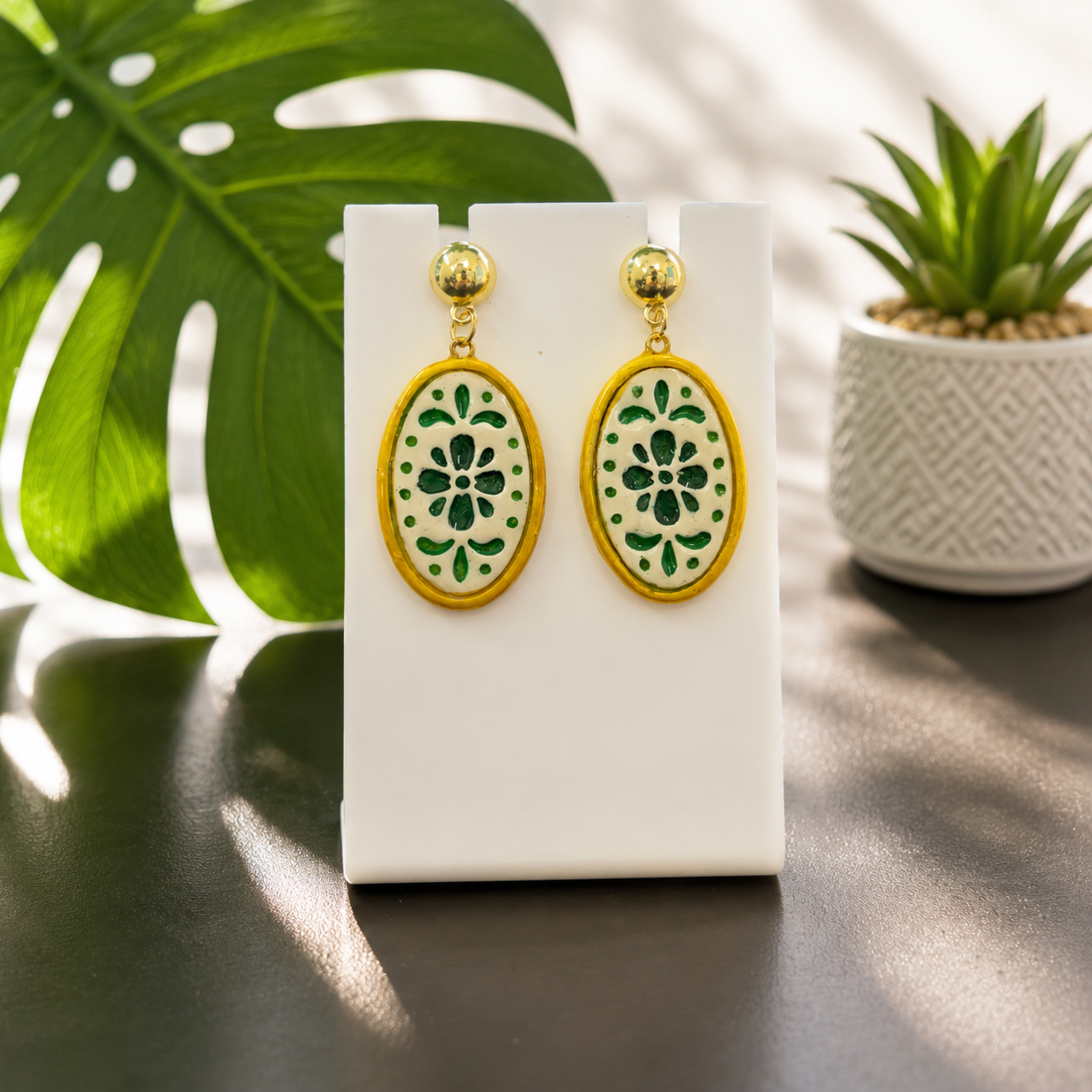 Panna Phool Earrings