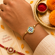 Mosaic Bloom Rakhi 🌸 for Raksha Bandhan