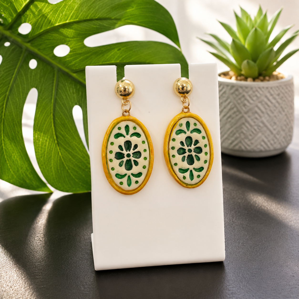 Panna Phool Earrings