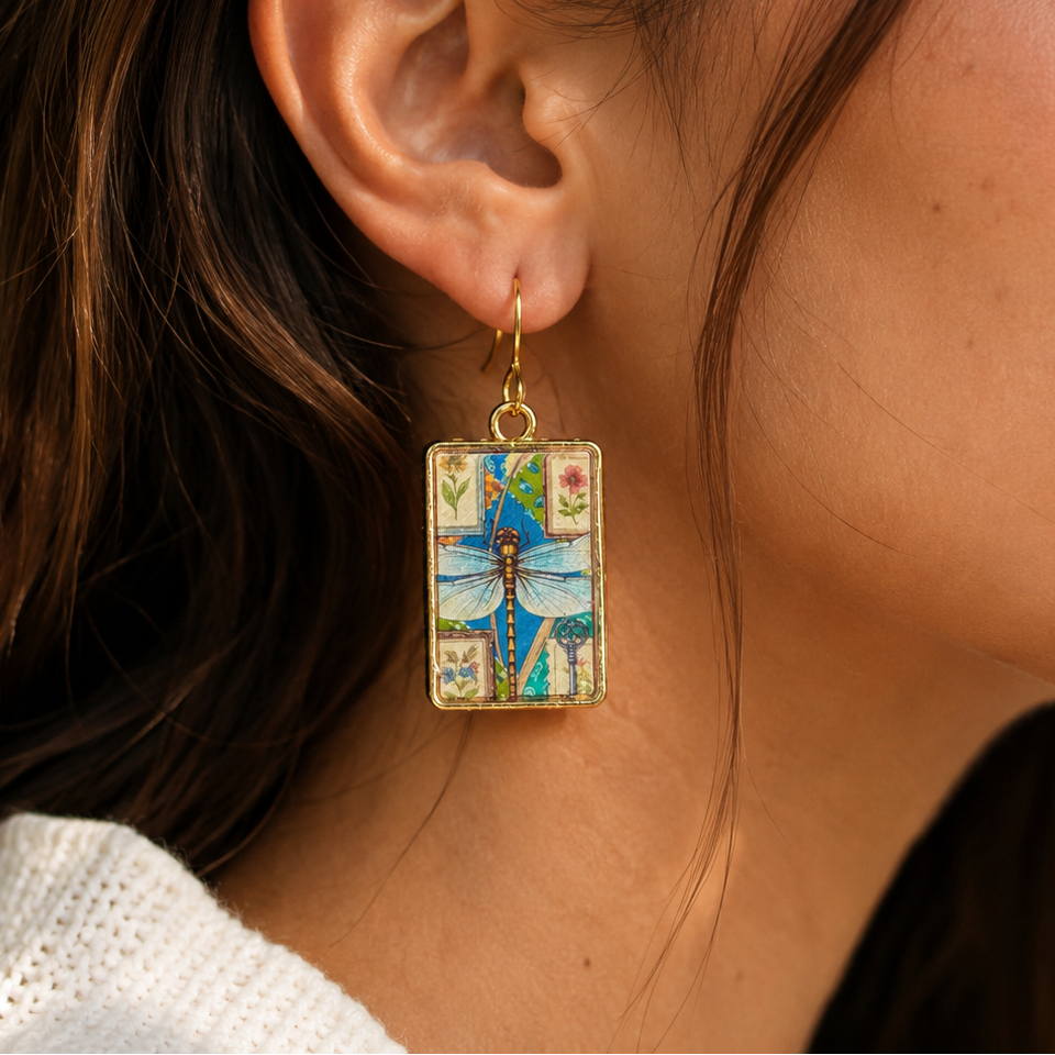 Dragonfly Memoir Earrings