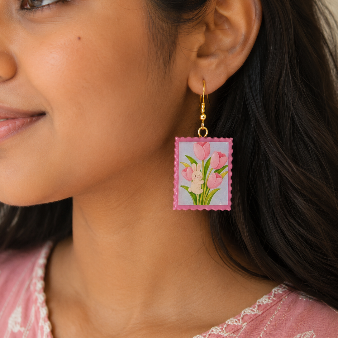 Tulip Tale Earrings.
