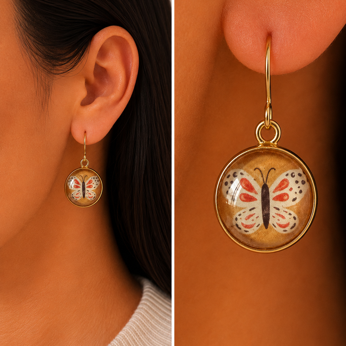 Butterfly Kiss Earrings.