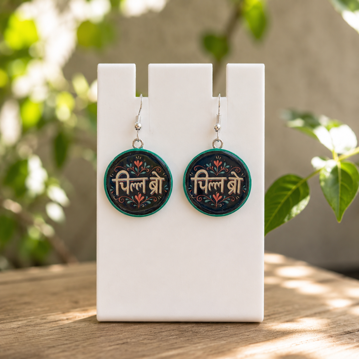 Chill Bro Quirky Earring.