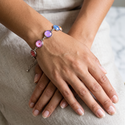 Color-Pop Charm Bracelet (Anti Tarnish)