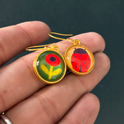 Lady Bug Bloom Mismatch Earrings
