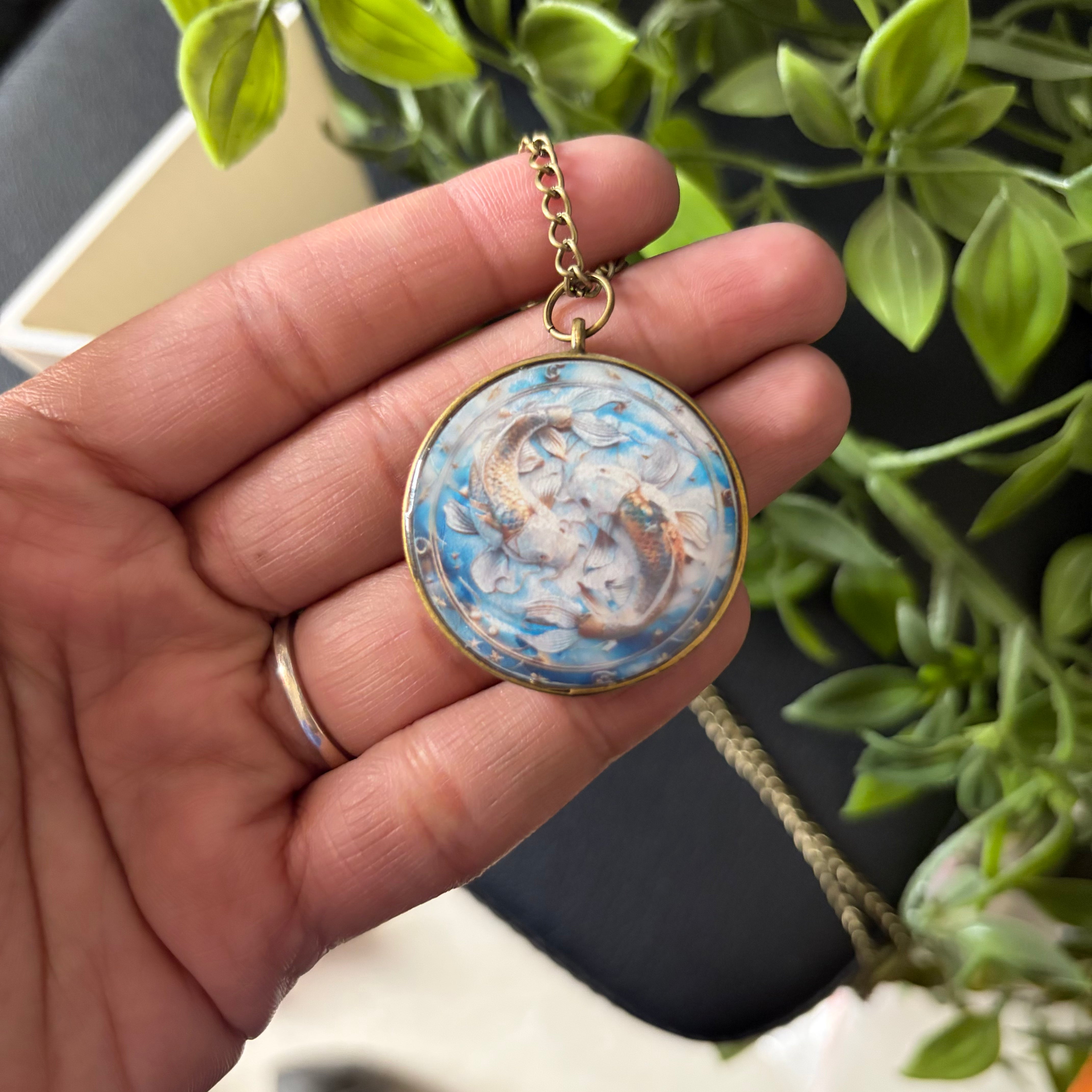 Pisces Tide Pendant Necklace