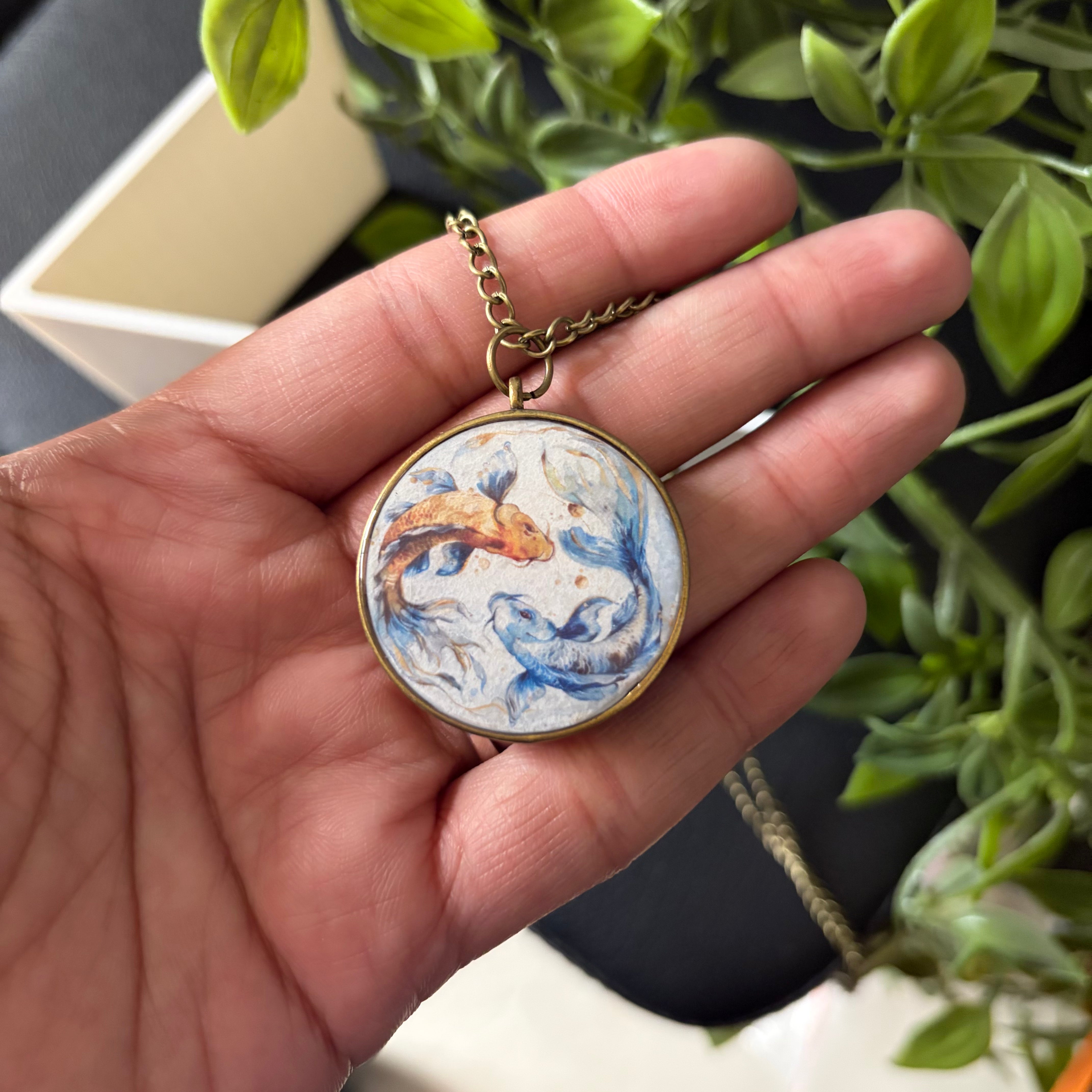 Pisces Tide Pendant Necklace