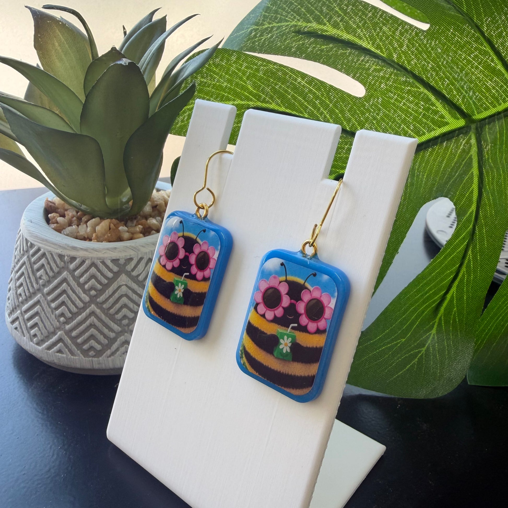 Bee Sippin' Sunshine Earrings.
