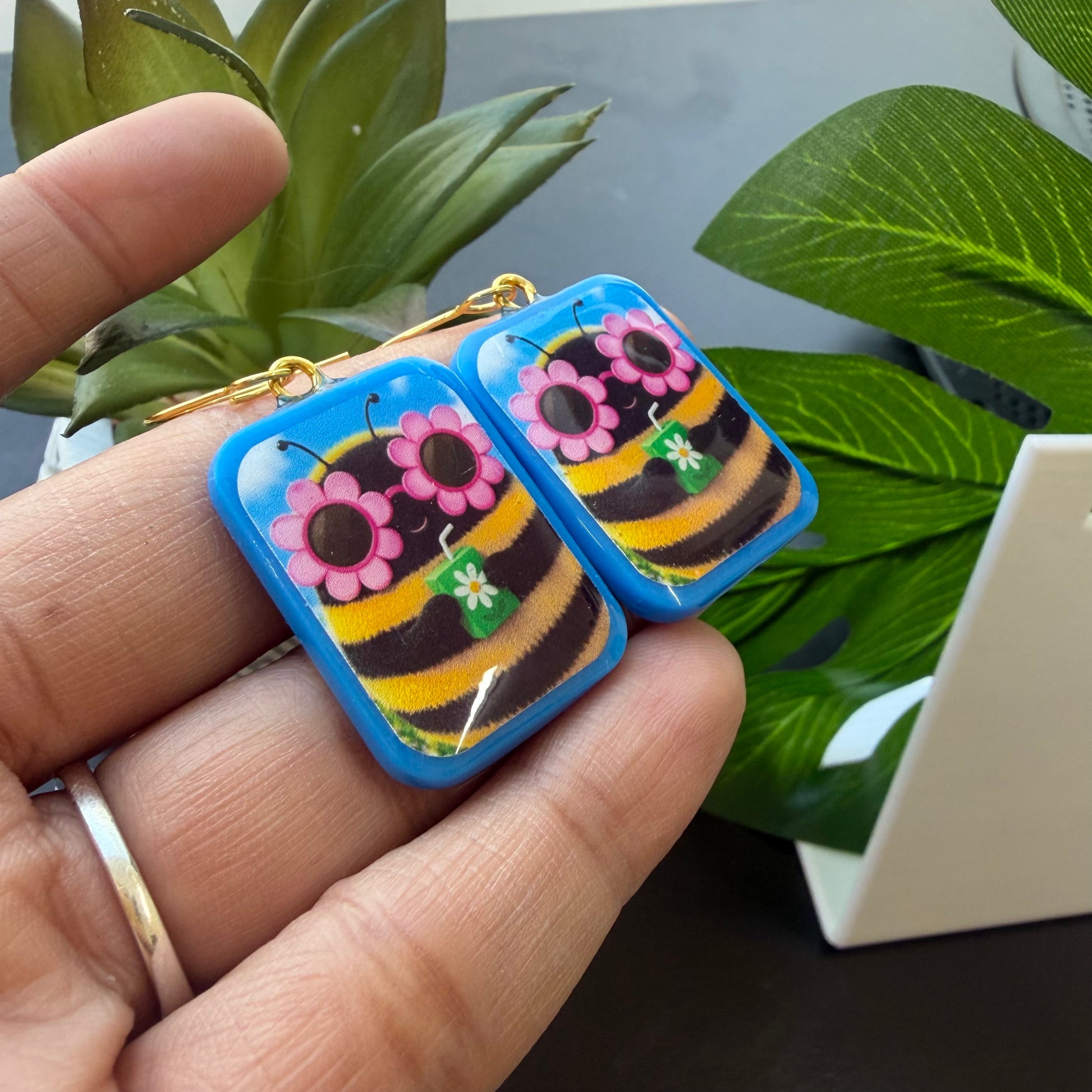 Bee Sippin' Sunshine Earrings.