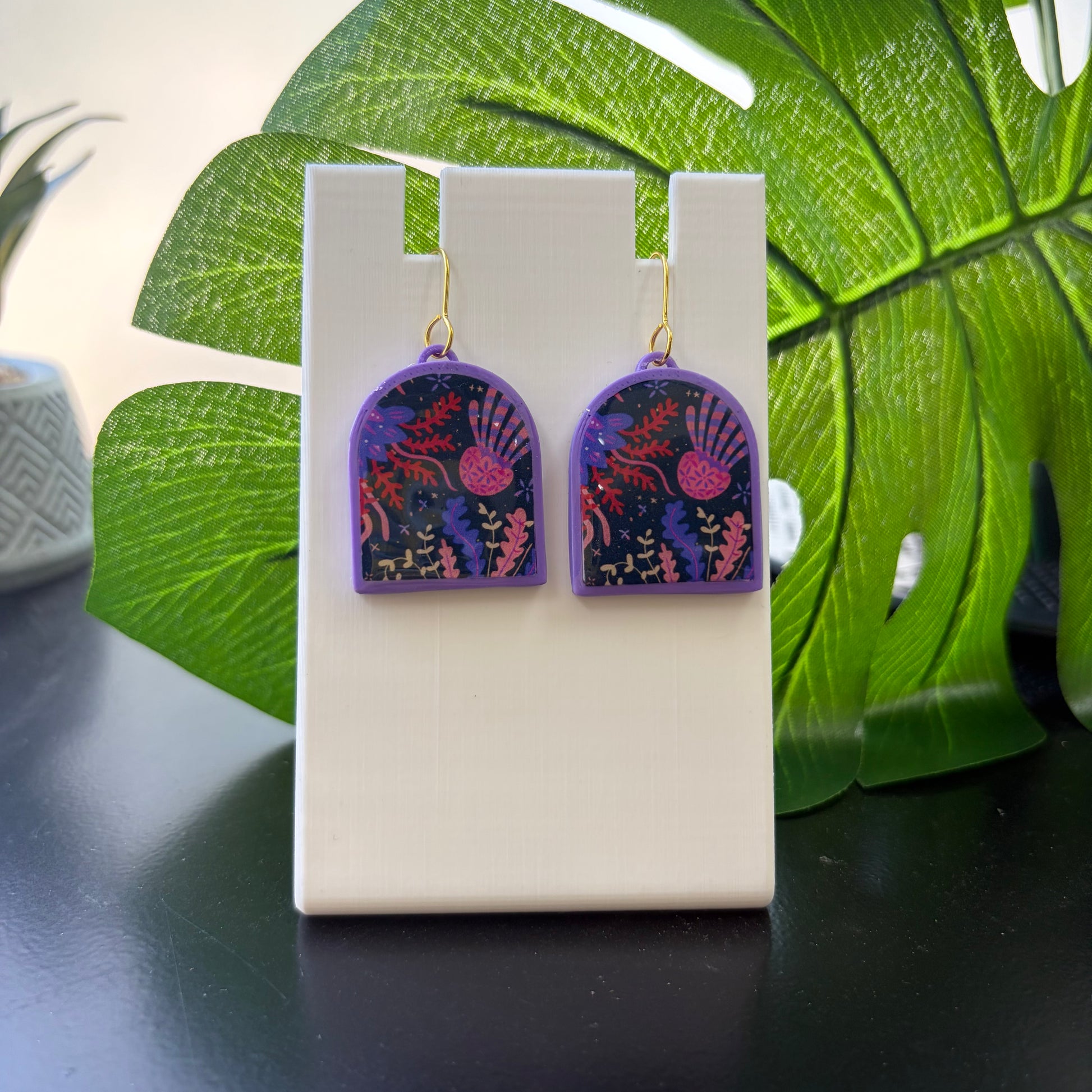 Midnight Reef Earrings.