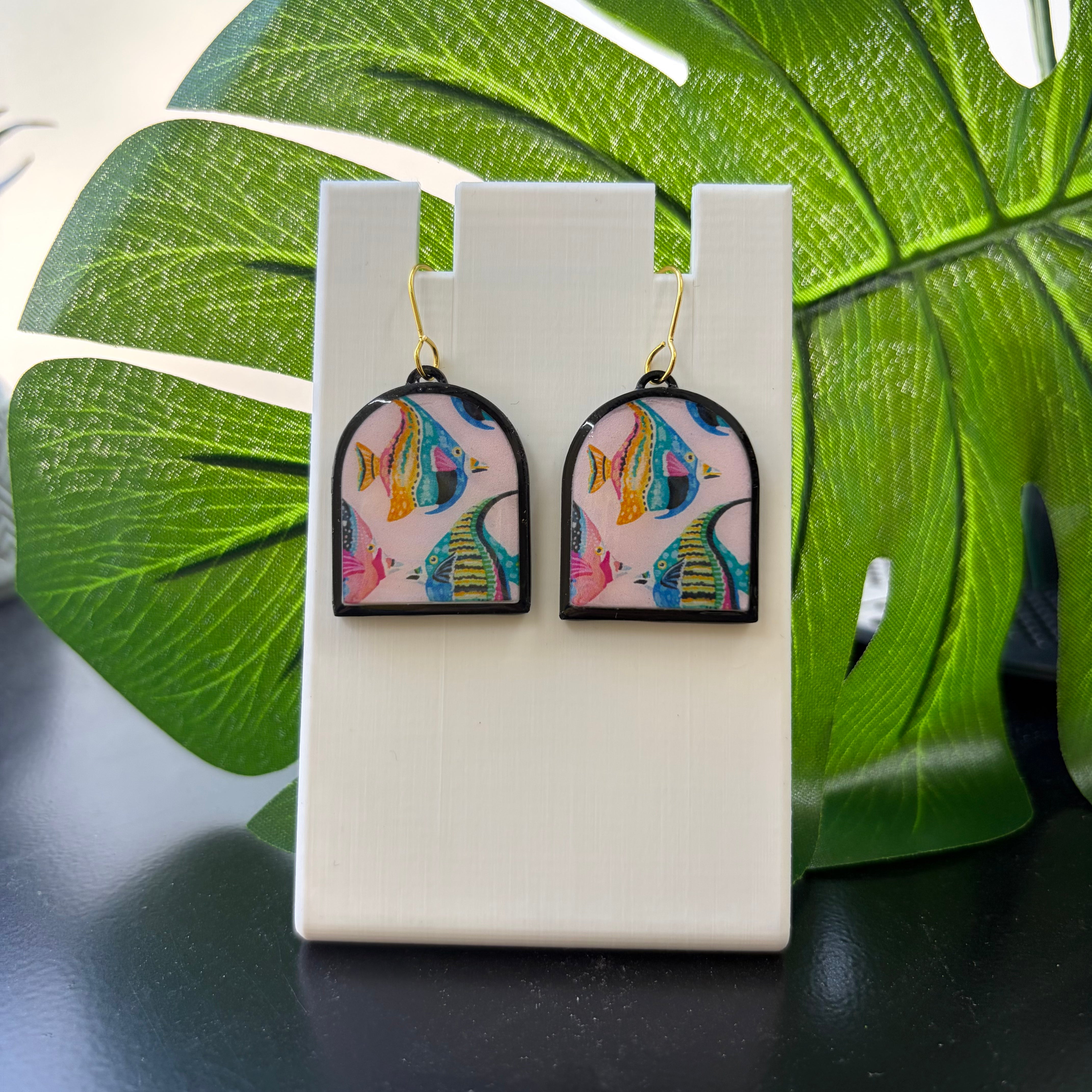 Berry Blossom Hamster Earrings (Copy).