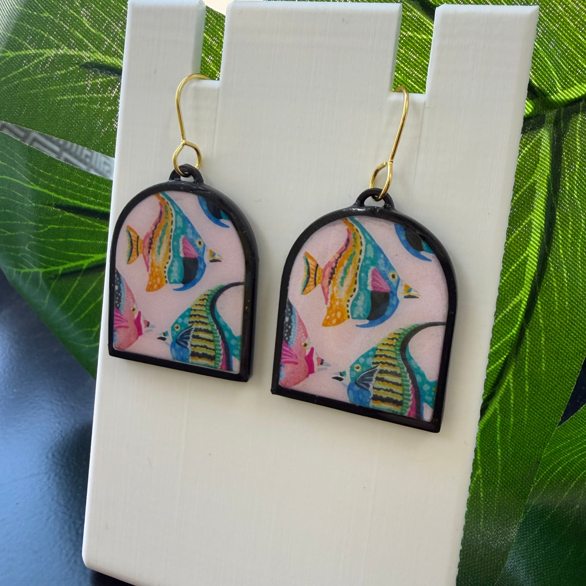 Berry Blossom Hamster Earrings (Copy).