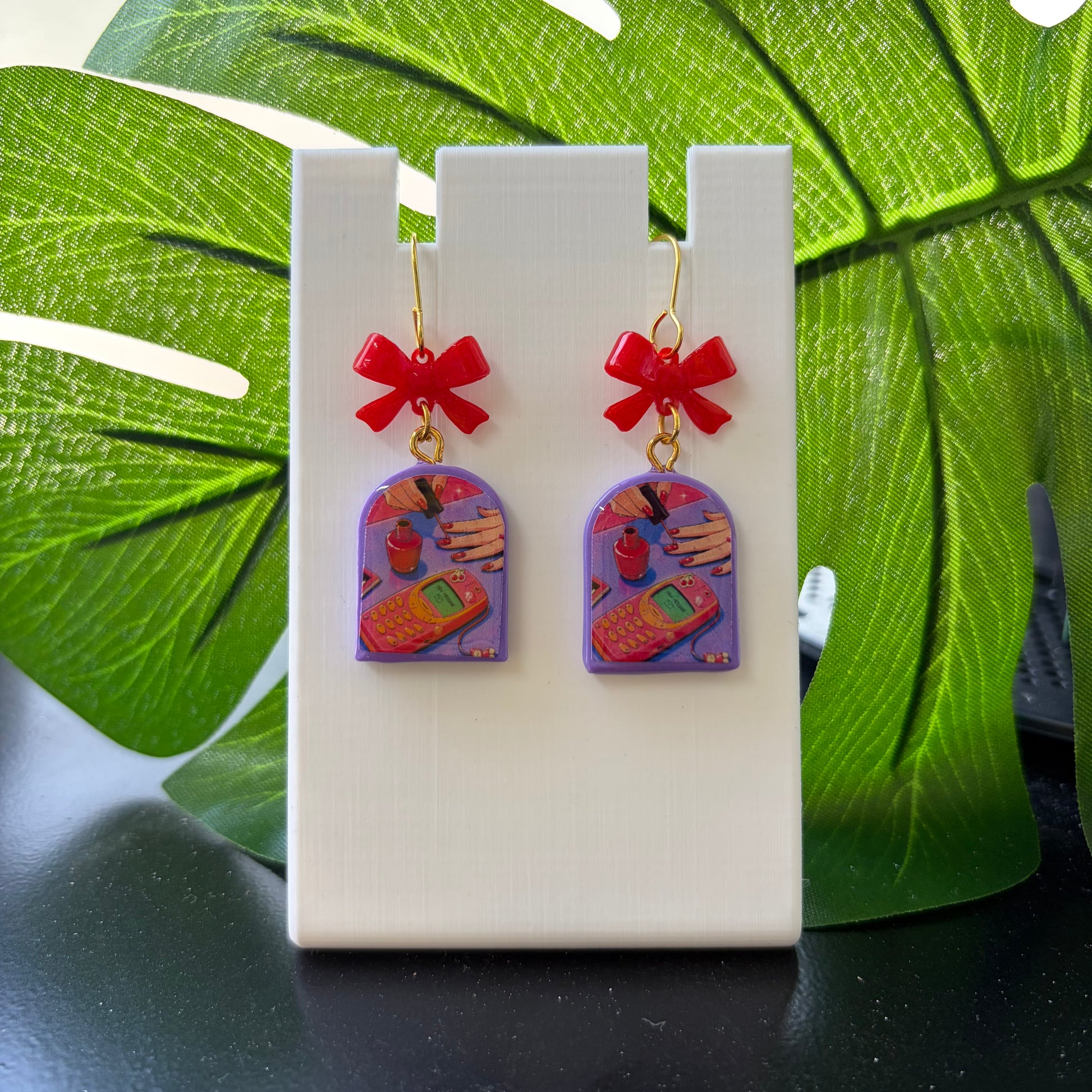 Dial Me Maybe Earrings.