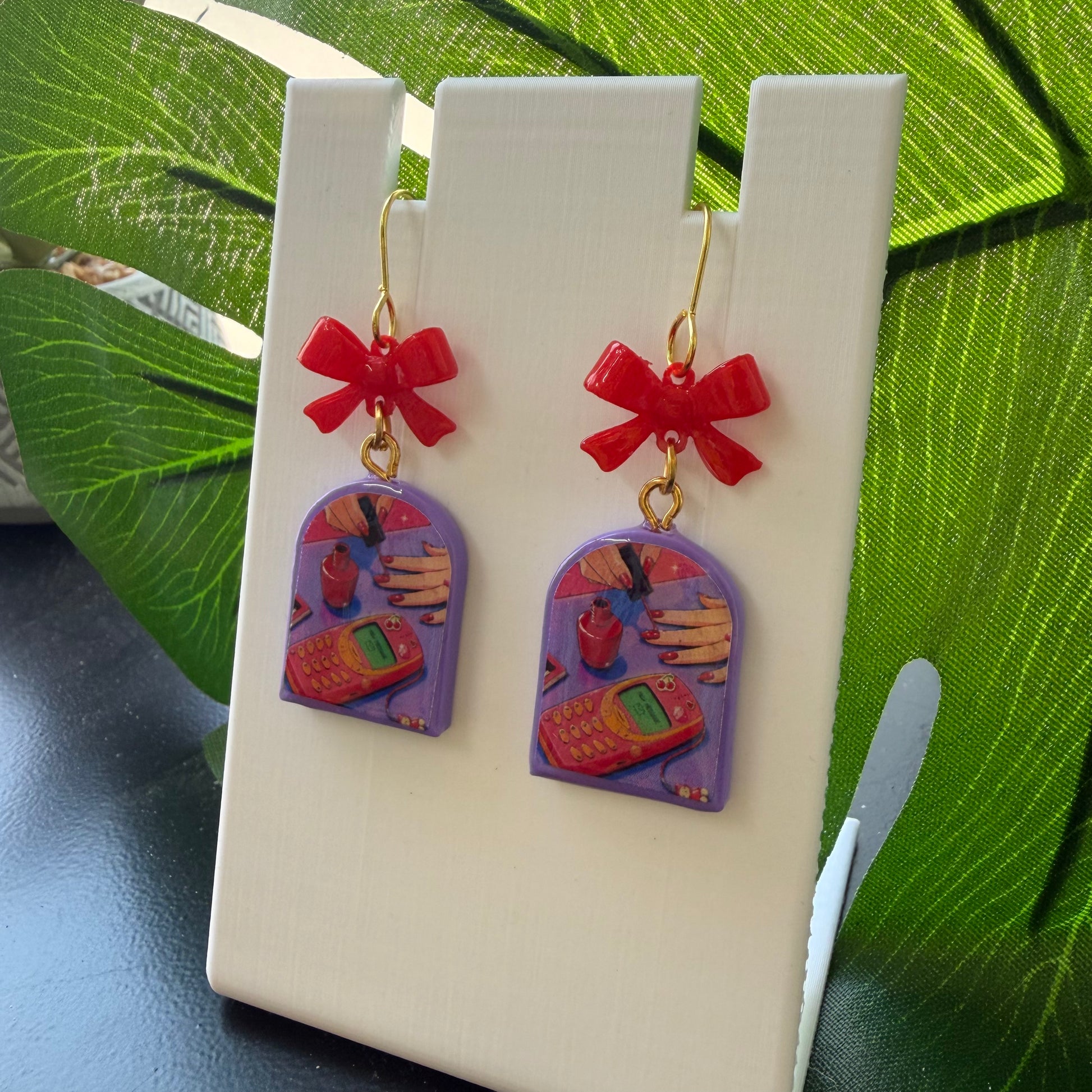Dial Me Maybe Earrings.