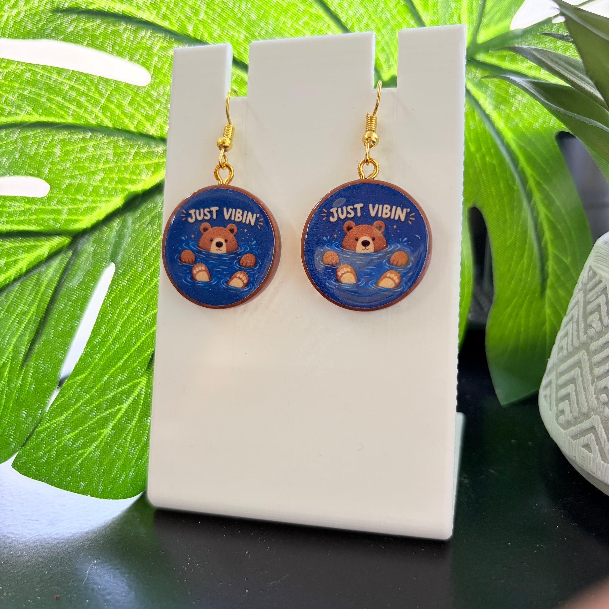 Just Chilling Quirky Earring.