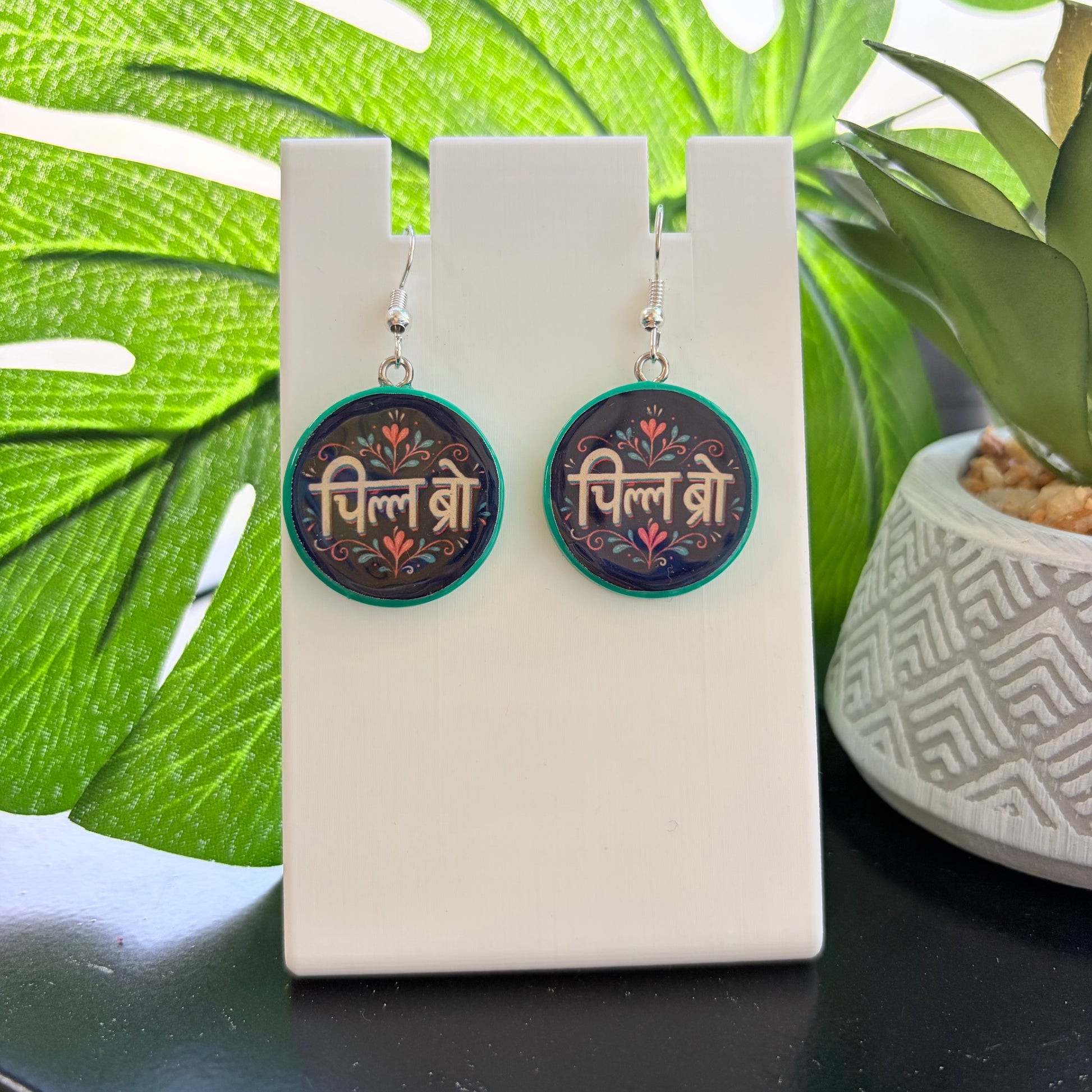 Chill Bro Quirky Earring.