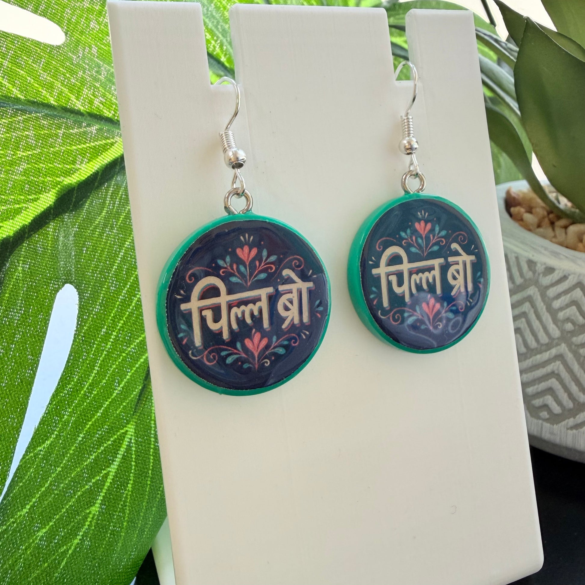 Chill Bro Quirky Earring.