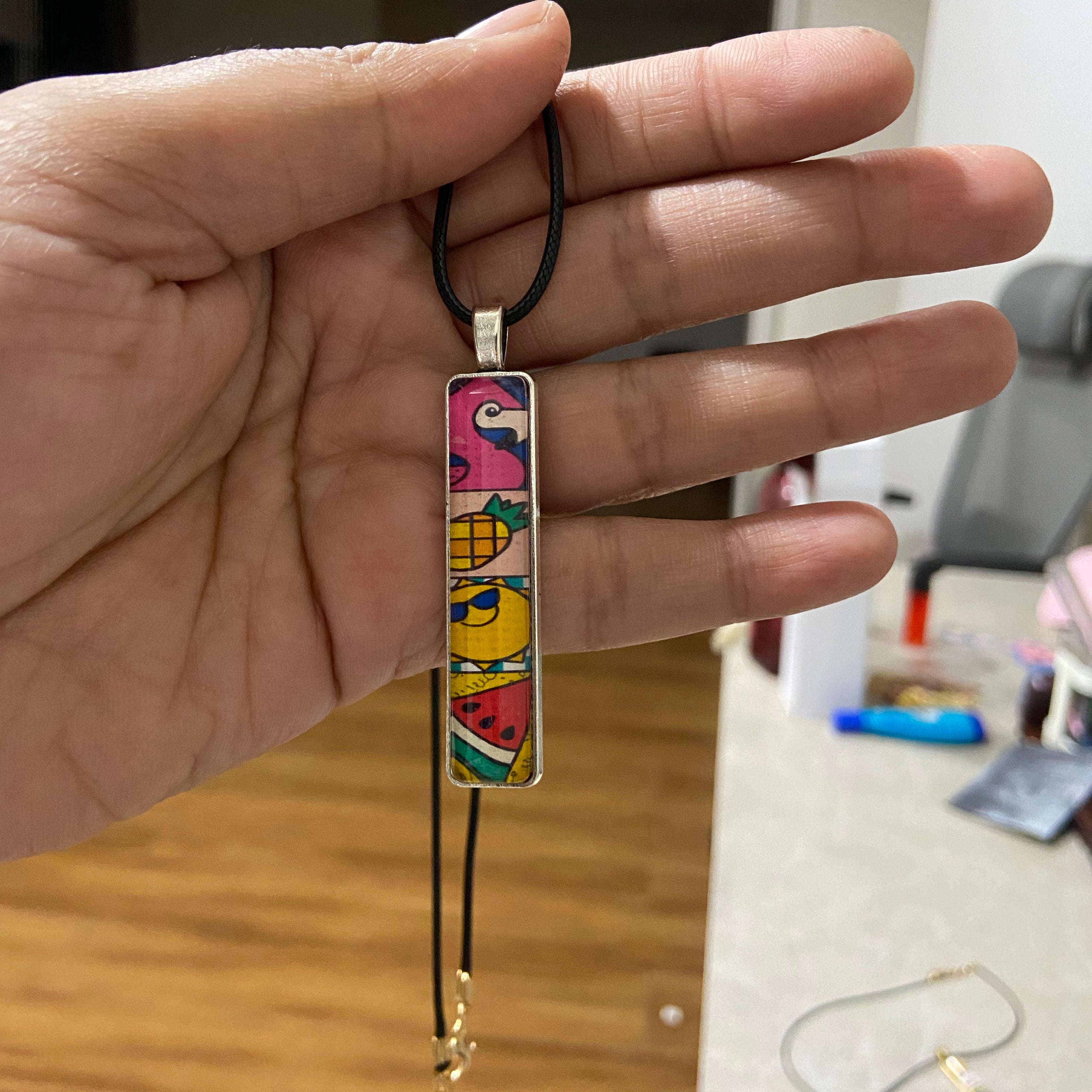Tropical Pop Pendant Necklace