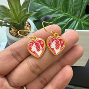 Puppy Love Earrings 🐶❤️