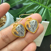 Midnight Leopard Earrings