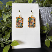 Leopard Art Earrings
