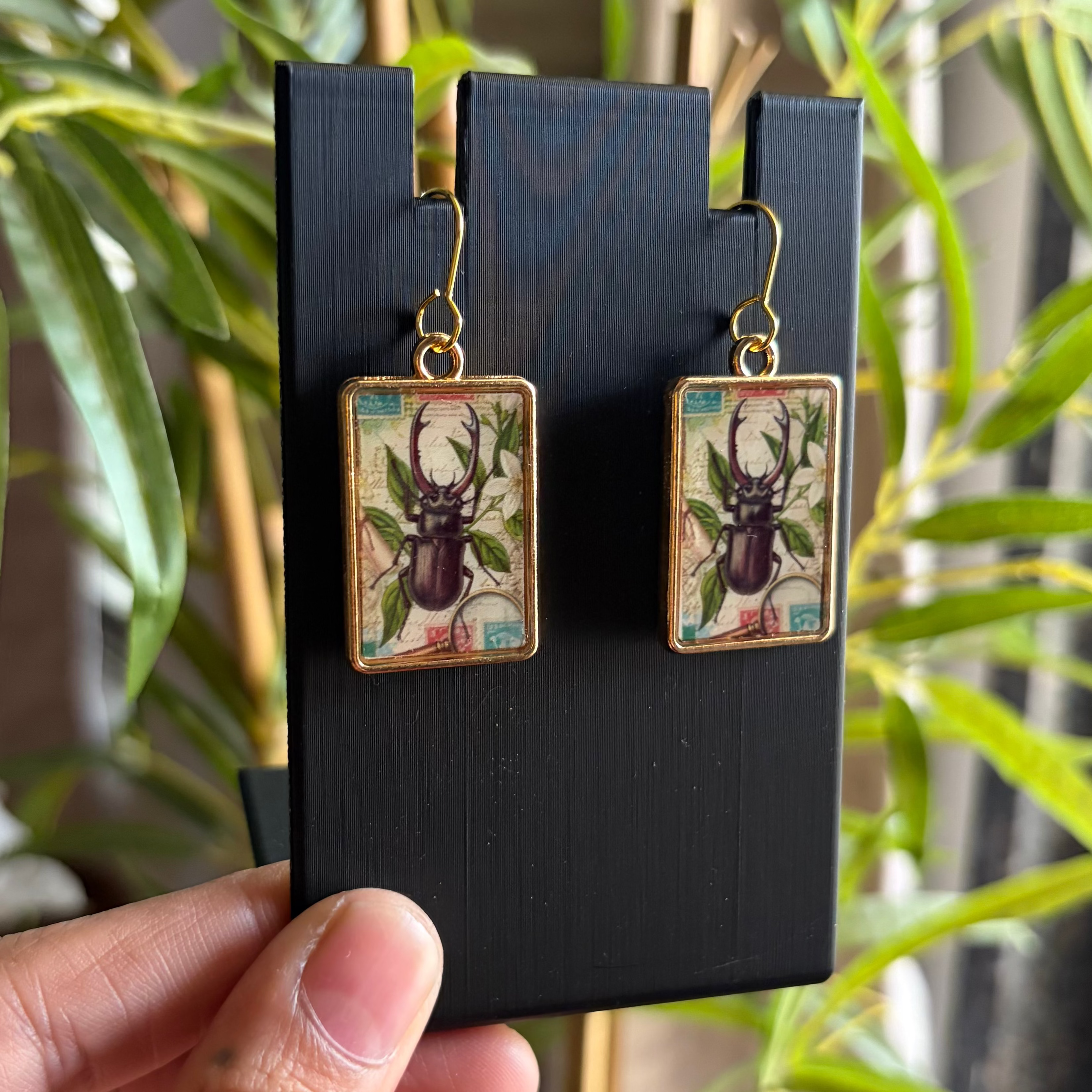 Forest Beetle Dangles.