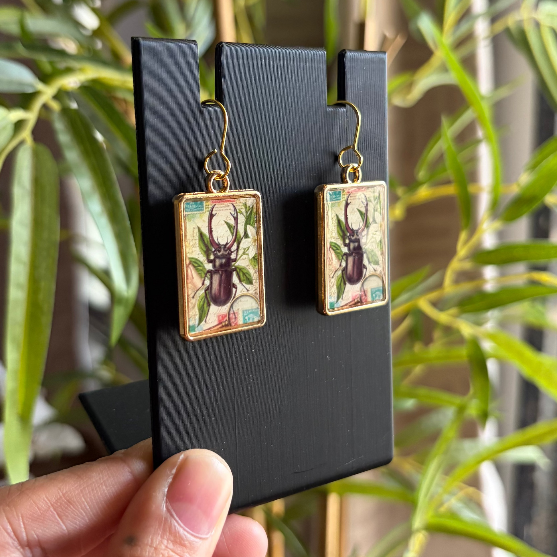Forest Beetle Dangles.
