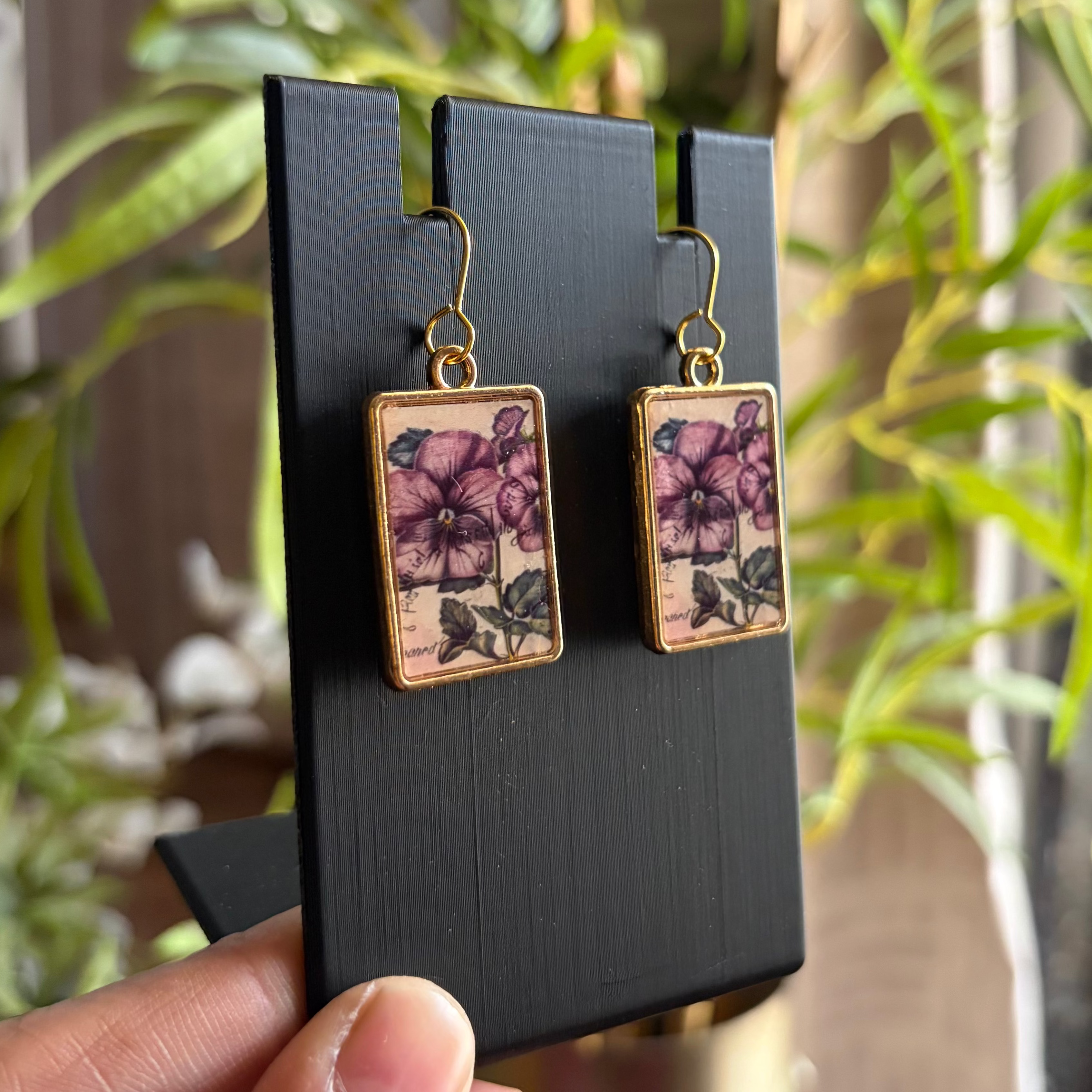 Fern & Feather Earrings